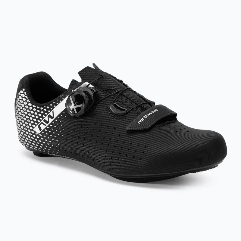 Pánské silniční tretry Northwave Core Plus 2 black/silver Cenový Hit