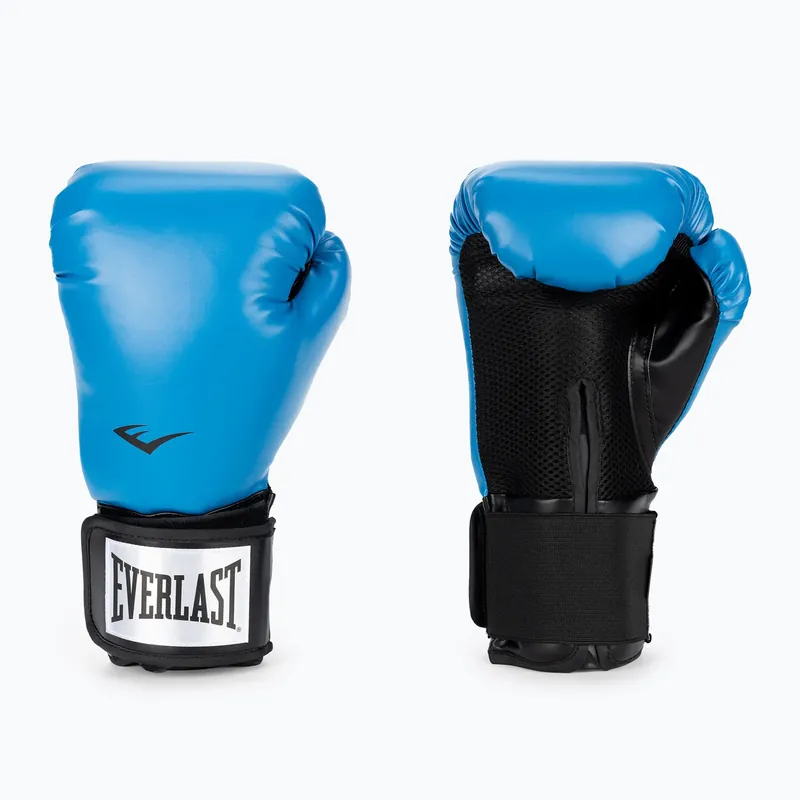 Modré boxerské rukavice Everlast Pro Style 2 EV2120 BLU Oblíbený