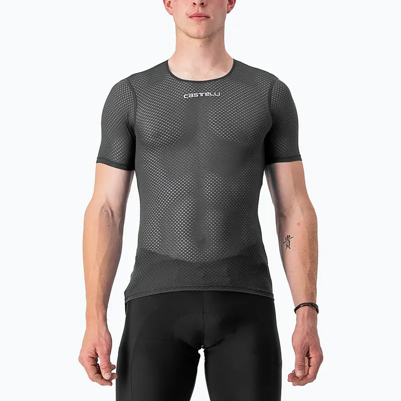 Pánský cyklistický dres Castelli Pro Mesh 2.0 black Akční Nabídka