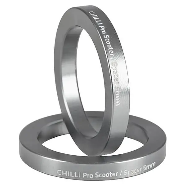 Jen Po Omezenou Doba Chilli set 2 spacerů 5 mm šedé