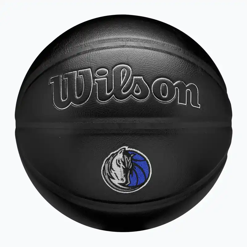 Zlevněný Basketbalový míč Wilson NBA Team Premiere Dallas Mavericks black velikost 7