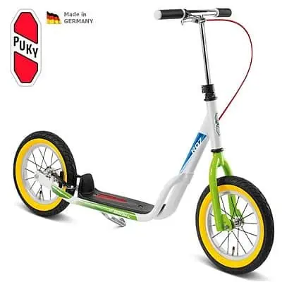 Expresní Doručení Koloběžka PUKY R 07L, bílá, kiwi