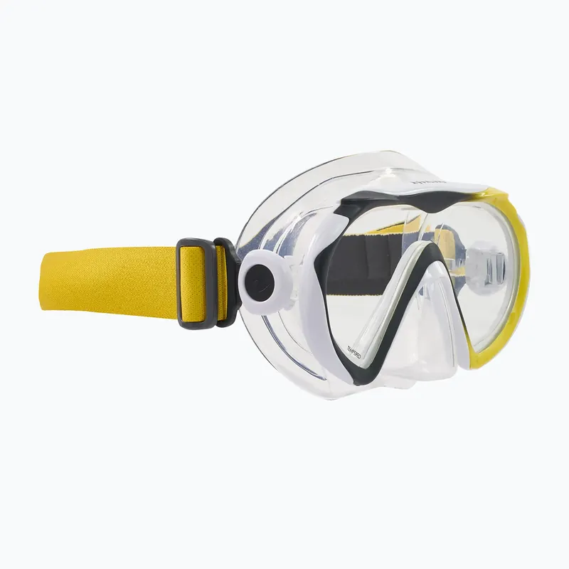 Originální Potápěčská maska Aqualung Compass černá/žlutá MS5380107