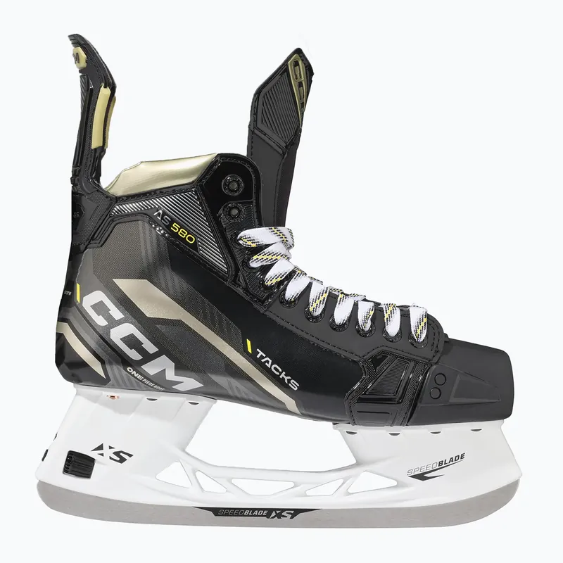 Pánské hokejové brusle CCM Tacks AS-580 SR Wide black Sezónní Sleva