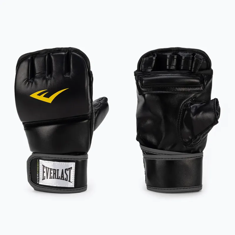 Pánské grapplingové rukavice s palcem EVERLAST MMA Gloves black EV7562 Bezpečná Platba