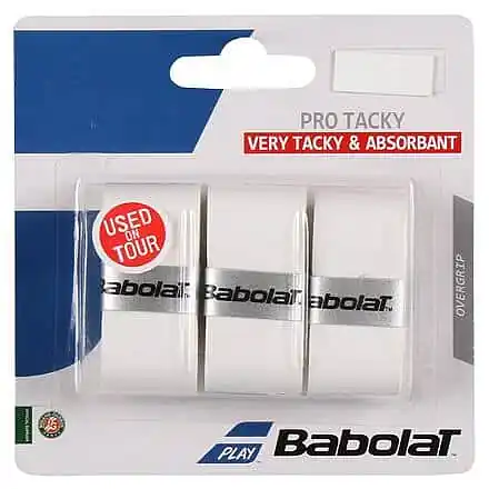 Akční Cena Pro Tacky overgrip omotávka 0,6 mm bílá