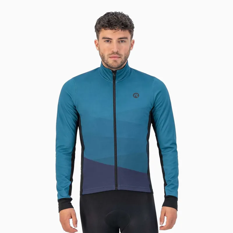Pánská cyklistická bunda Rogelli Tarax Winter Jacket blue Vrácení Zdarma