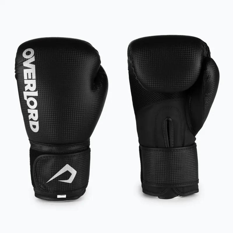 Kevlarové boxerské rukavice Overlord černé 100005-BK/10OZ Nejlepší Volba