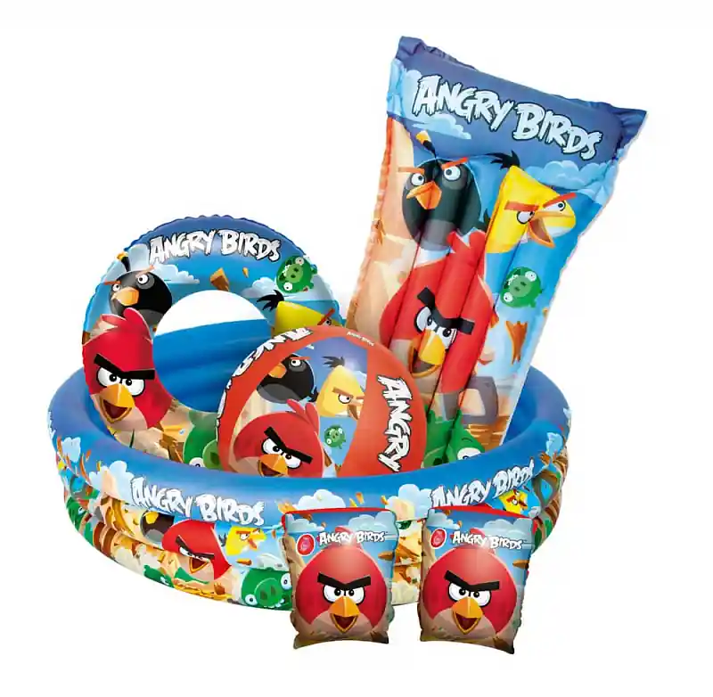 Autentický Dětský bazén ANGRY BIRDS 152 x 30 cm