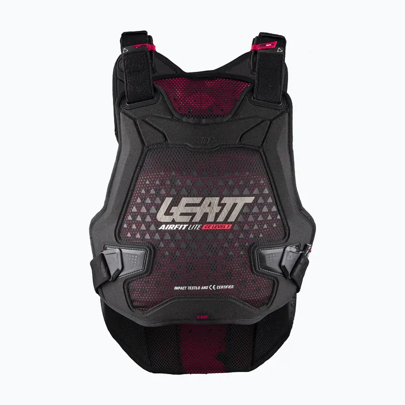 Autentický Cyklistický zvonek Leatt Chest Protector 3DF AirFit Evo Lite black
