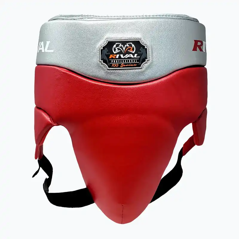 Omezená Nabídka Chránič rozkroku Rival RNFL100 Professional Protector red/silver