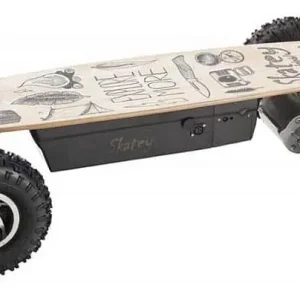 Top Prodej Elektrický longboard Skatey 800 Off-road wood art
