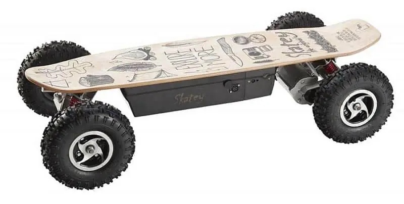 Top Prodej Elektrický longboard Skatey 800 Off-road wood art