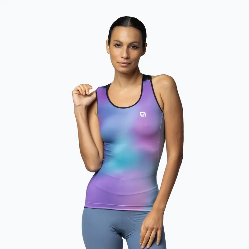 Dámský cyklistický dres Alé Aurora TT purple Akce