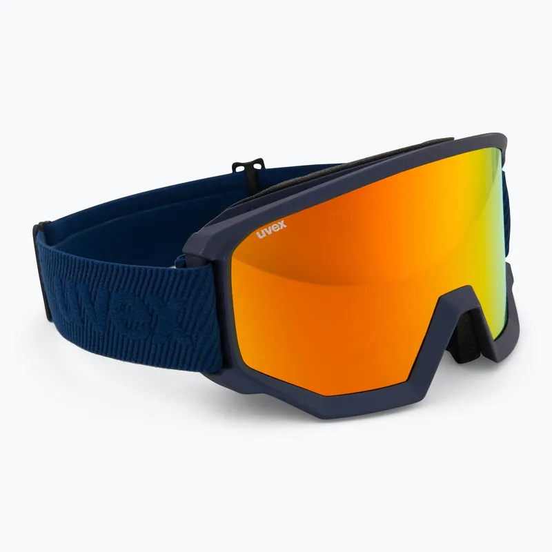 Rychlé Dodání Lyžařské brýle UVEX Athletic CV navy matt/mirror orange green