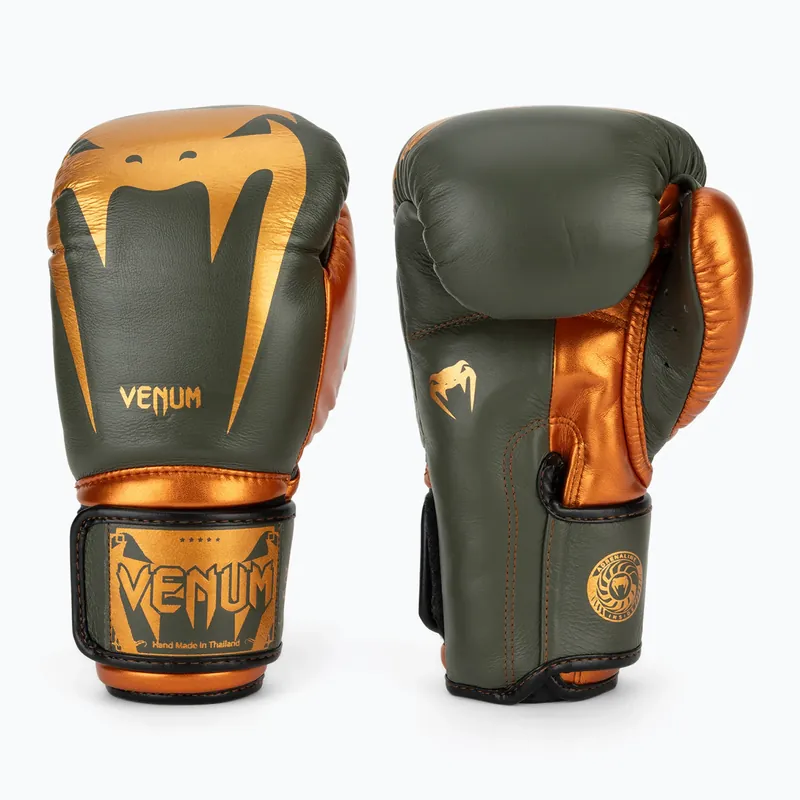Boxerské rukavice Venum Giant 3.0 khaki/bronzové barvy Sezónní Sleva