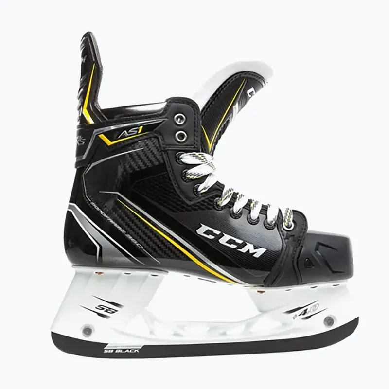 Pánské hokejové brusle CCM Super Tacks AS1 SR D black Nová Kolekce