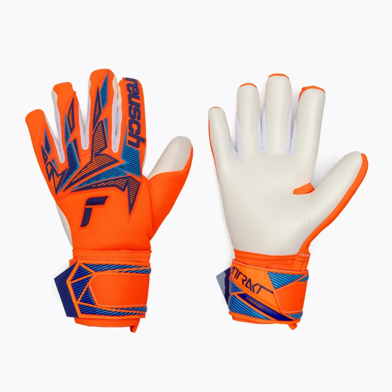 Brankářské rukavice Reusch Attrakt Freegel Advance shocking orange/blue Top Prodej