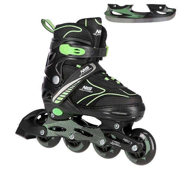 Brusle NILS Extreme NH11812 A zelené 2v1 Omezená Nabídka