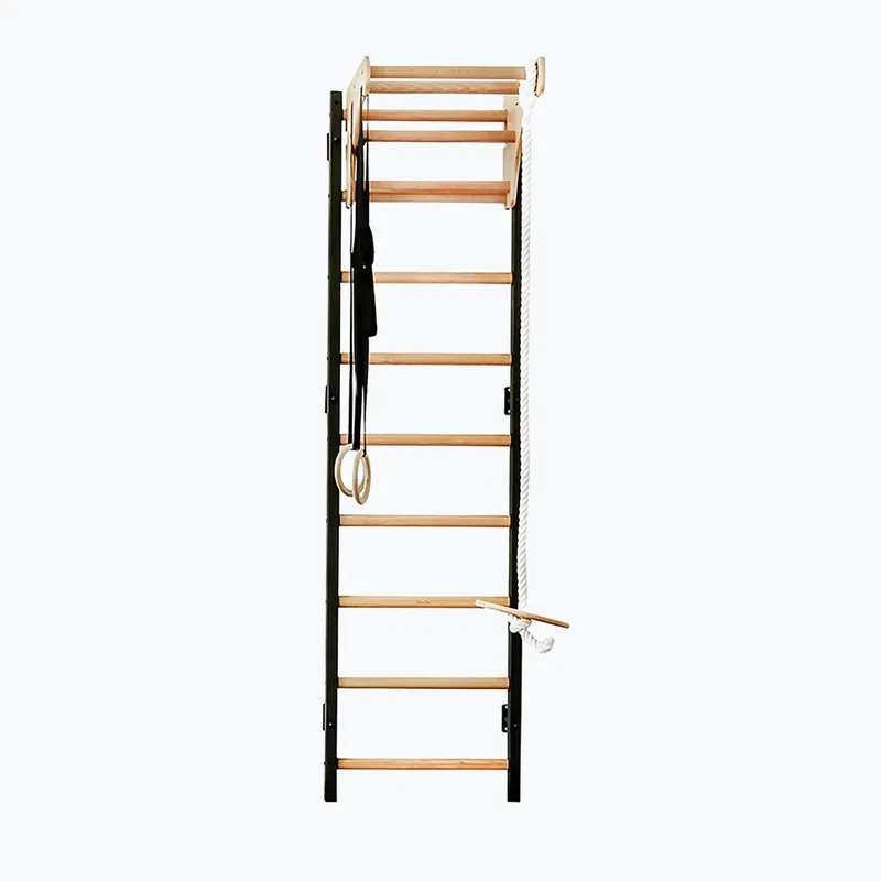 Gymnastický žebřík BenchK 711B+A076 black matte/oak Ihned K Objednání