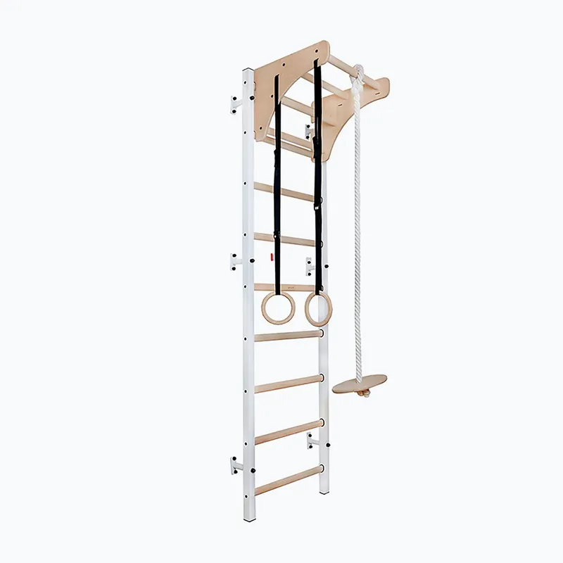Výhodná Nabídka Gymnastický žebřík BenchK 711W+A204 white matte/oak