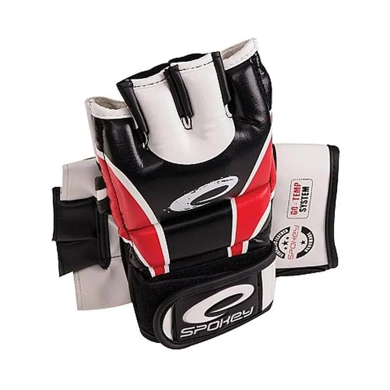 Nejlepší Volba Spokey HIYO Kožené rukavice na MMA červené M-XL