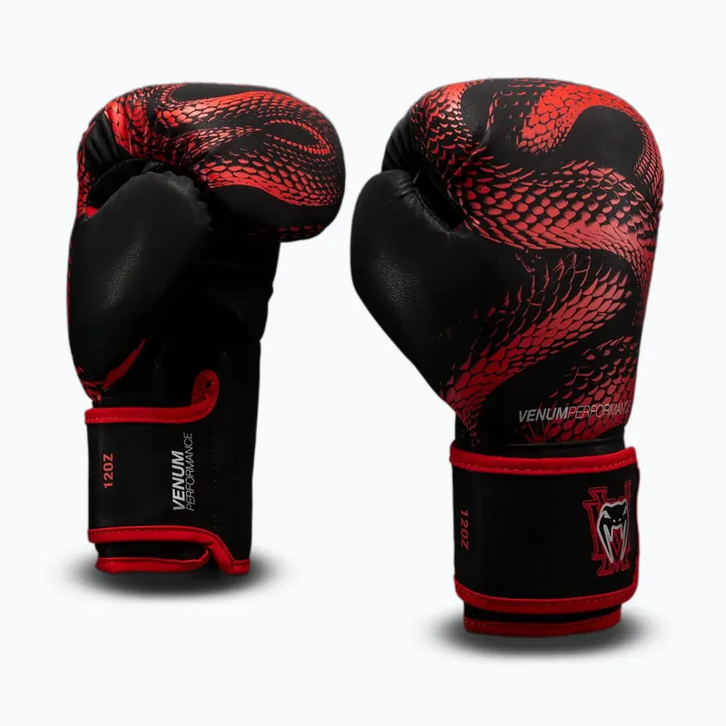 Boxerské rukavice Venum Matupa Boxing black/red/silver Dokud Zásoby Vydrží