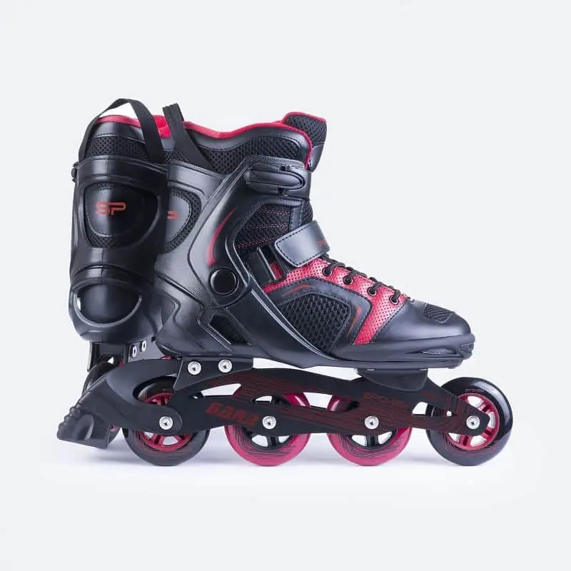 Spokey GARA Kolečkové brusle černé ABEC5 Carbon vel.38 - 47 Akční Nabídka