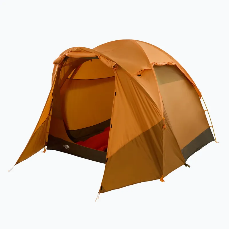 Expresní Doručení Kempinkový stan pro 4 osoby The North Face Wawona 4P light exuberance orange/ timber tan/ new taupe green