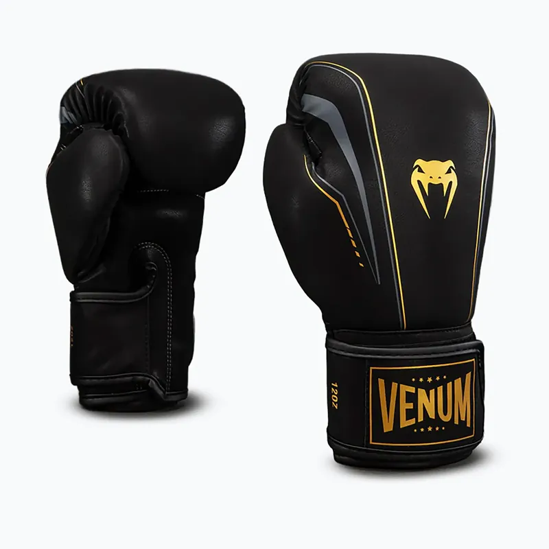 Boxerské rukavice Venum Streamline Boxing black/gold Novinka Nejlepší Cena