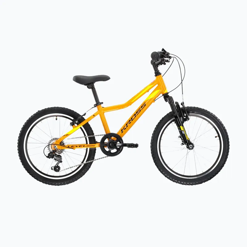 Dětské kolo KROSS Level Mini 2.0 yellow/black/gloss Kup Teď