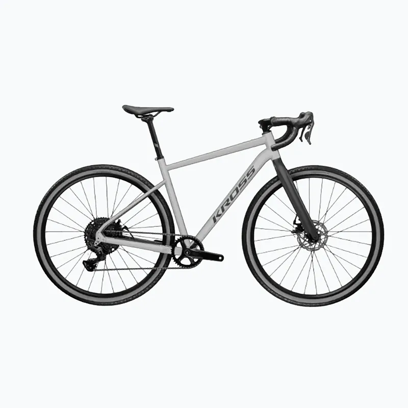 Gravelové kolo KROSS Esker 1.0 grey/graphite/matte Tovární Cena