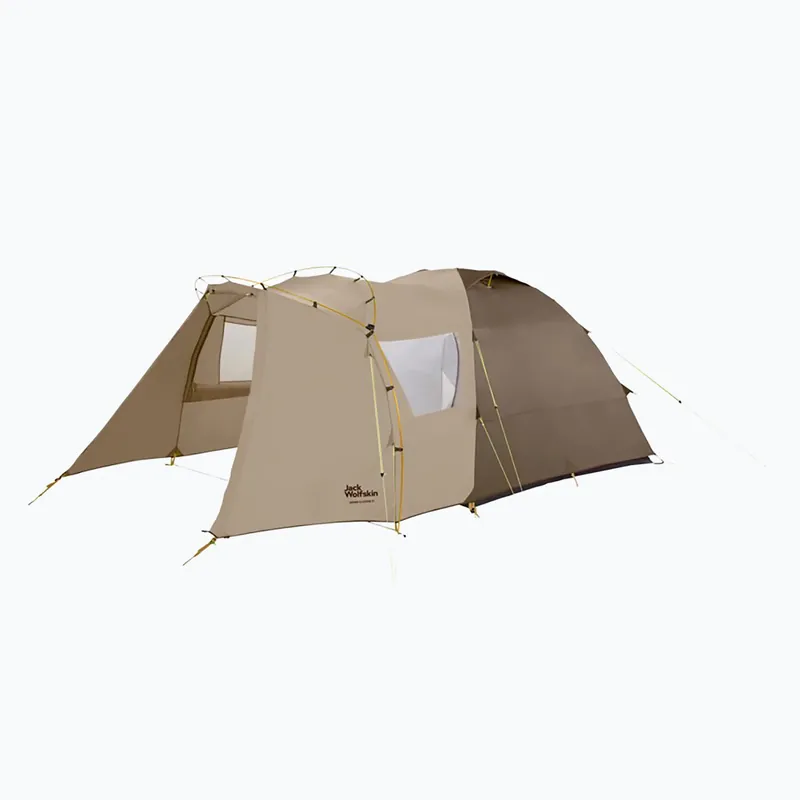 Kempinkový stan Jack Wolfskin Grand Illusion IV pro 4 osoby béžový 3008131_5154 Dokud Zásoby Vydrží