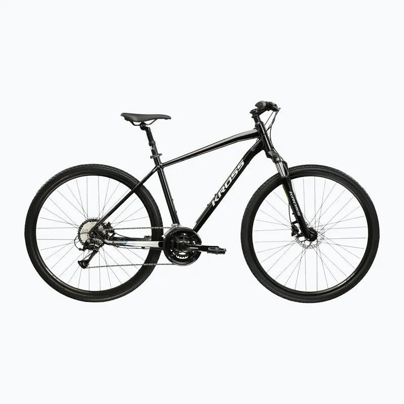 Vysoce Kvalitní Krosové kolo KROSS Evado 4.0 black/silver/gloss