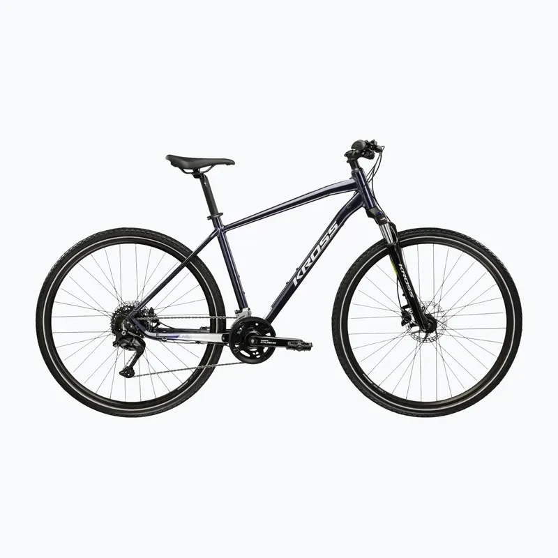 Nejprodávanější Krosové kolo KROSS Evado 5.0 navy/silver/gloss