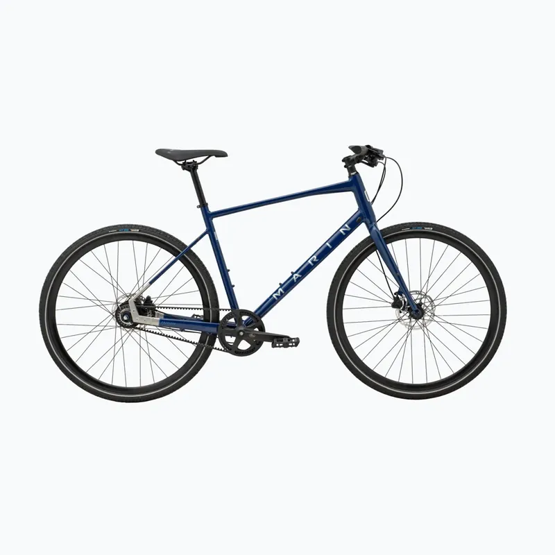 Městské kolo Marin Presidio 3 700C gloss navy/dark silver/silver cyan Cenová Bomba