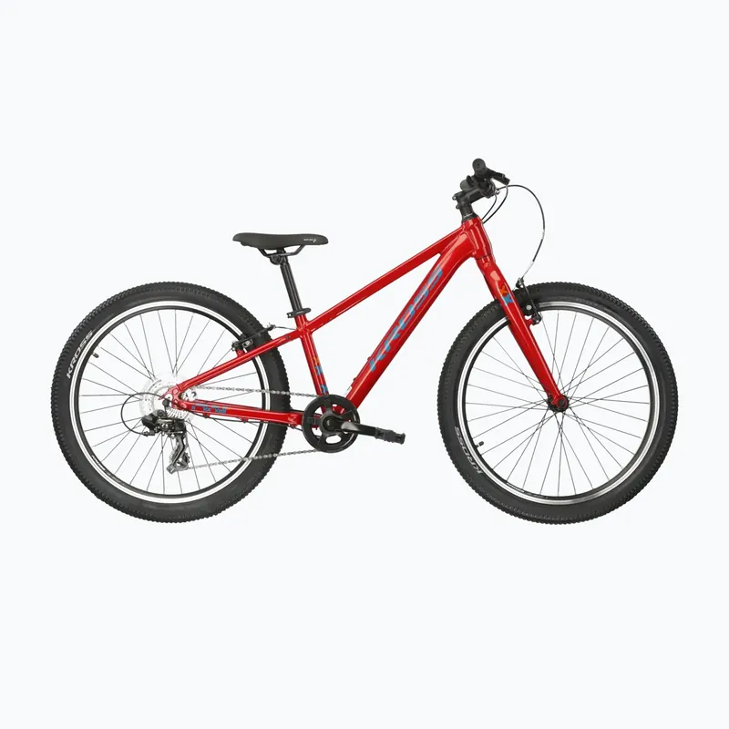 Dětské kolo KROSS Level Jr 1.0 red/teal/gloss Jen Po Omezenou Doba