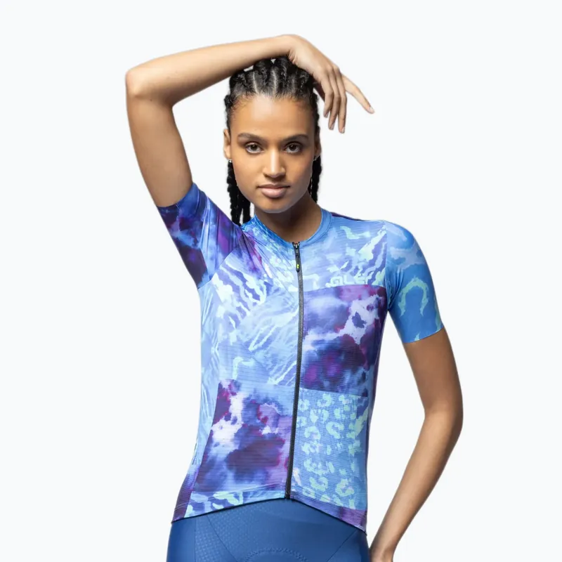 Ihned K Objednání Dámský cyklistický dres Alé Linfa blue combo
