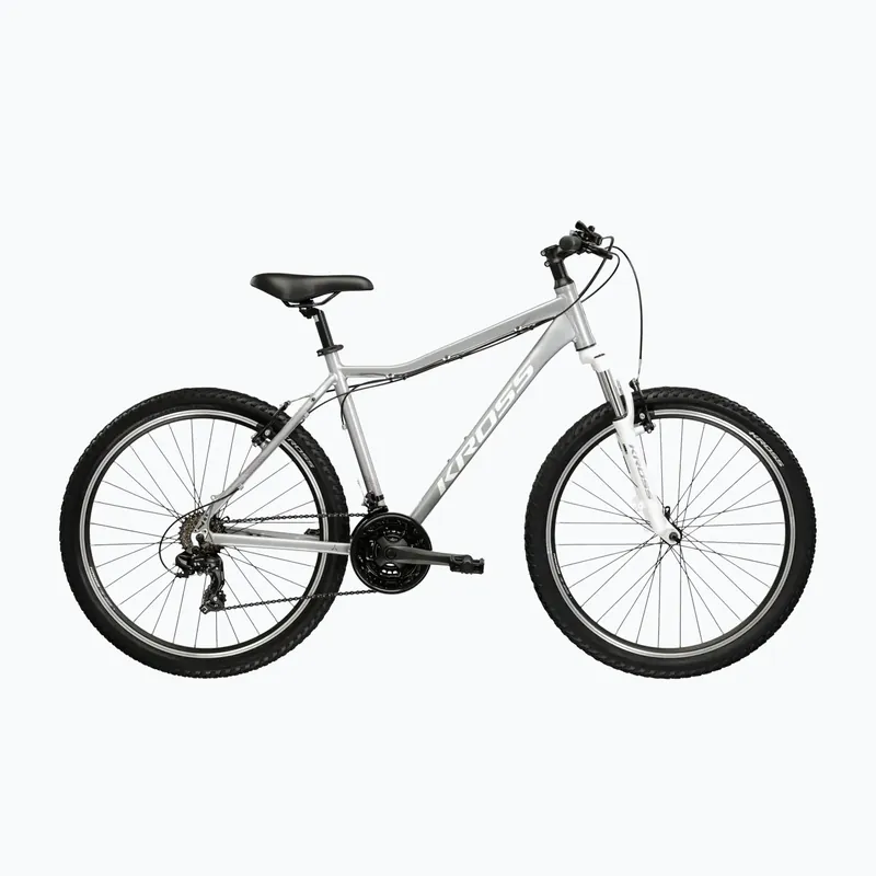 Dámské horské kolo KROSS Lea 1.0 silver/white/gloss Novinka Pouze Dnes