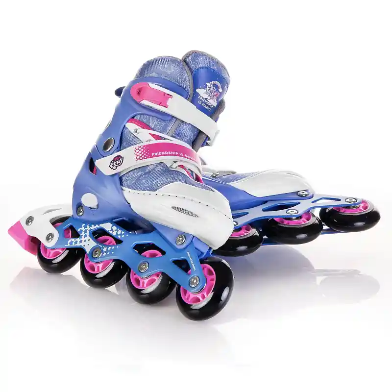 Sleva Spokey HASBRO CANDY PK Kolečkové brusle, bílo-fialovo-růžové, zn. MY LITTLE PONY, ABEC7 Carbon, vel. 28-37