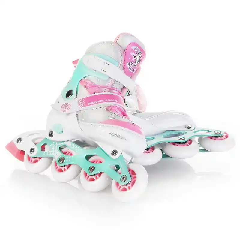 Spokey HASBRO CANDY PK Kolečkové brusle, bílo-tyrkysovo-růžové, zn. MY LITTLE PONY, ABEC7 Carbon, vel. 28-37 Nejlepší Cena