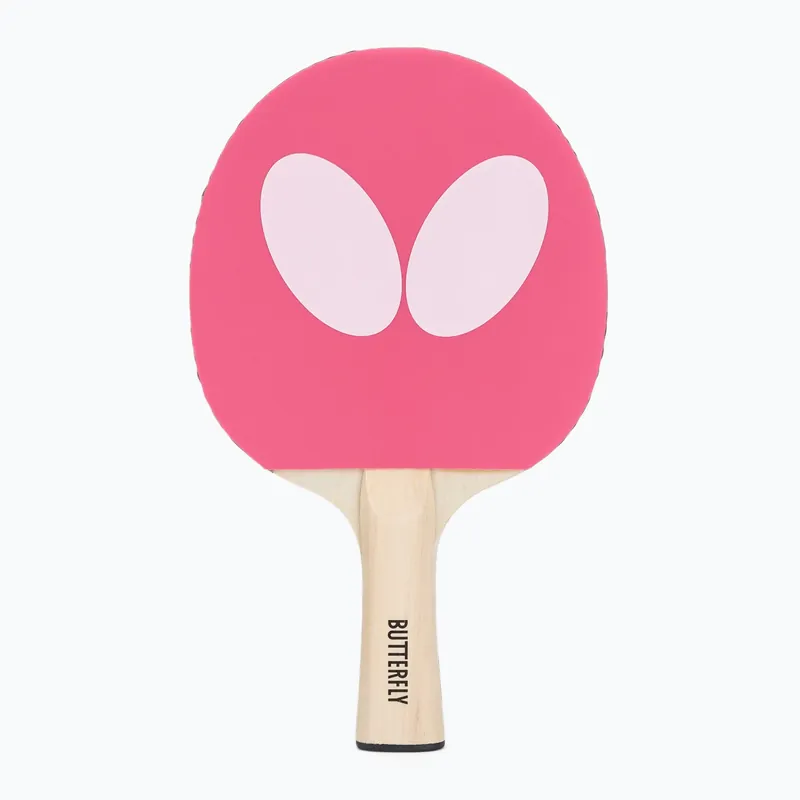 Originální Pálka na stolní tenis Butterfly Logo pink Novinka