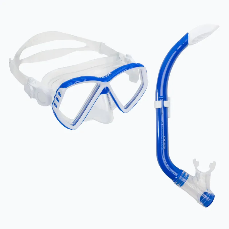 Výprodej Šnorchlovací set Aqualung Cub Combo modrý SC3990040