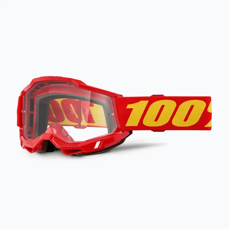 Dětské cyklistické brýle 100% Accuri 2 Junior red/clear Novinka Sleva