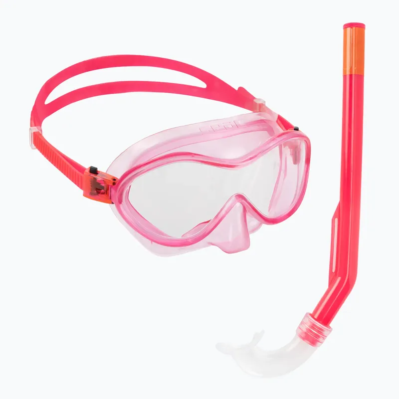 Zlevněný Šnorchlovací sada pro děti SEAC Baia pink