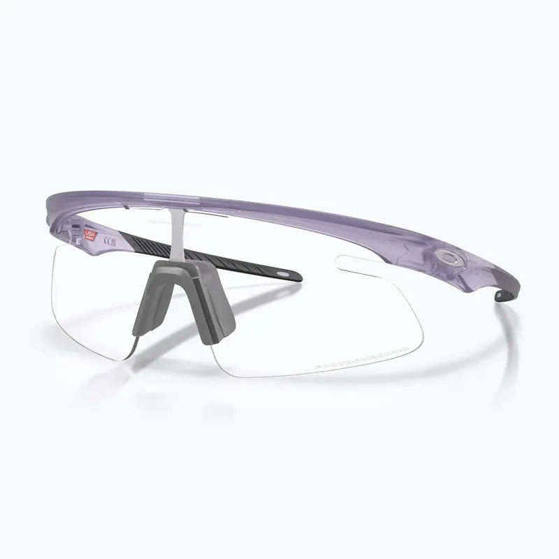 Sluneční brýle Oakley RSLV Lite matte trans lilac/clear to black iridium photo Vysoce Kvalitní