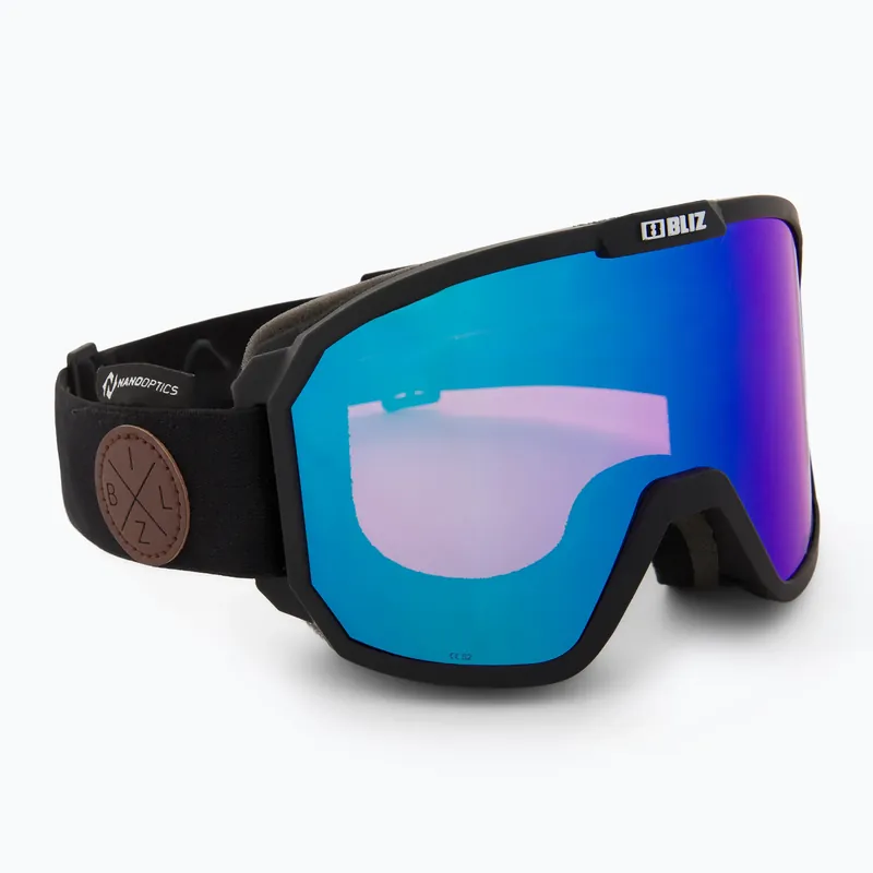 Lyžařské brýle Bliz Rave Nano Optics Nordic Light matt black/violet blue multi Časově Omezené