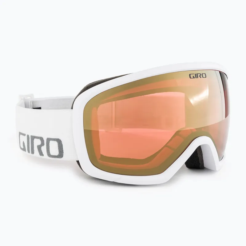 Rychlé Dodání Lyžařské brýle Giro Ringo white wordmark/vivid copper
