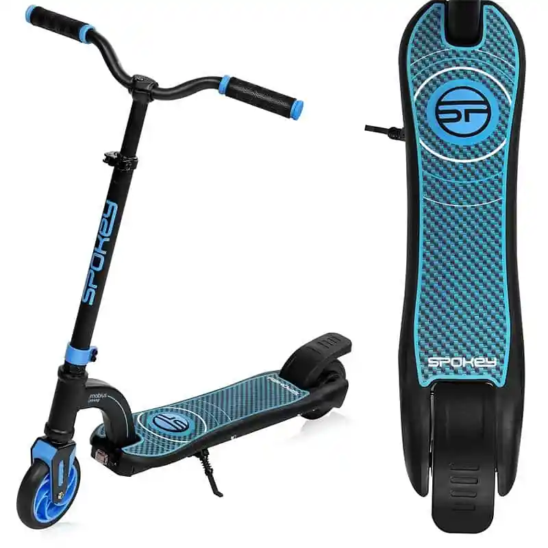Spokey MOBIUS YOUNG Dětská elektrická koloběžka, kolečka 5" a 5,5" Originální