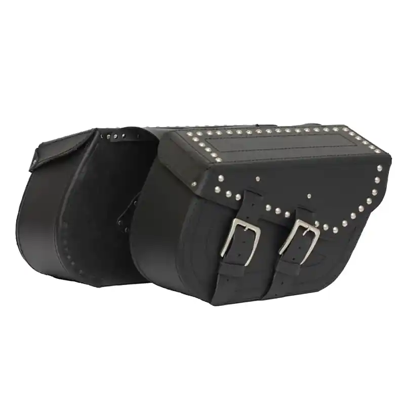 Kožené moto brašny TechStar Flat se zdobením Objednat Nyní